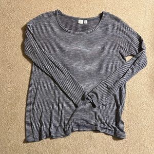 Super soft stripped oversized sweater